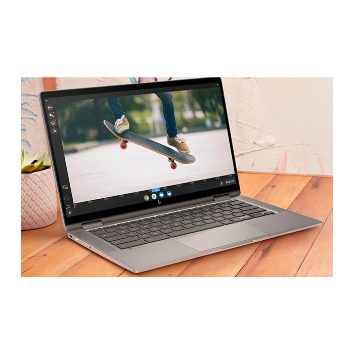 HP Chromebook x360 14C CA0012tu - Comet Lake - 10th Gen Core i5 QuadCore  08GB 128GB eMMC 14