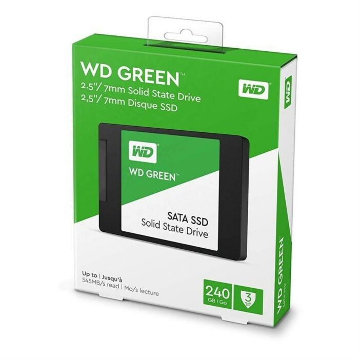 WD 2.5" SATA SSD 240GB Green