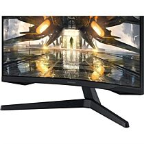 Samsung LS32AG550EMXZN 32-Inch QHD 1440p 165Hz Curved Gaming Monitor (Black)