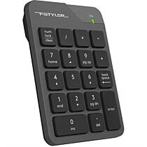 A4Tech Fstyler FGK21C 2.4G Wireless Rechargeable Numeric Keypad Grey